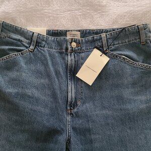Citizens Of Humanity Blue Wide Leg Jeans Paloma Trouser